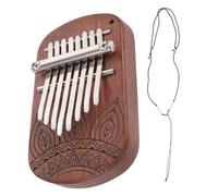CLISPEED Mini Kalimba Tons Piano à Pouce Bois avec Design Ergonomique Instrument Musical pour Débutants et Amateurs et Agréable Parfait pour Amis et Famille