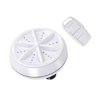 CLISPEED Mini Laveuse à Turbine Portable Pour Voyages Et Résidence Étudiante Nettoyeur Compact Pour Linge Délicat