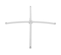 CLISPEED Mobile Musical pour Berceau de Croix, Support Robuste pour Clochette, Compatible Lit Bébé, Fixation Stable, Accessoire Décoratif Stimulant pour Chambre D’garçon et Filles