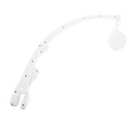 CLISPEED Mobile pour Berceau avec Rotation à Support de Clochette Fixation Murale Pliable Accessoire pour Couffin et Divertissement Sensoriel pour Garçon Fille