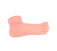 CLISPEED Modèle De Pied Droit Pratique Du Nail Art Souple Léger Élasticité Professionnelle Pour Femmes Et Filles Formation Manucure Artistique