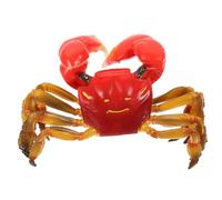 CLISPEED Modèle Éducatif de Crabe Poilu Réaliste Apprentissage Interactif pour Garçon Fille Simulation Solide Animal Marin pour Développement Cognitif