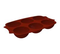 CLISPEED Moule à Gâteau Accessoire de 6 Cavités Demi-sphères en Silicone Réutilisable pour Pâtisserie et Décoration pour Biscuits et Fondants