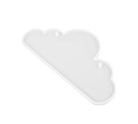 CLISPEED Moule en Silicone Forme Nuage pour Moulure de Plaque de Porte Suspendue, Flexible et Facile à Nettoyer, pour Travaux Manuels DIY Décoratifs