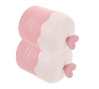 CLISPEED Mousseur Visage Portable 2pcs Macaron Couleur Tasse à Bulles Pratique Nettoyage Visage