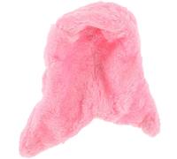 CLISPEED Nid D'oiseau Chaud en Peluche Facile à Suspendre, Résistant la Déformation Couleur Rose Élégante pour Perroquet et Oiseau pour Cage ou Branche d'arbre
