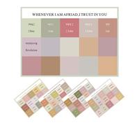 CLISPEED Onglets D’index Biblique Autocollants en Pvc, 5 Feuilles pour Étude Bible, Accessoires Pratiques pour Marquage et Organisation des Passages Bibliques, Compatibles Lecture