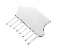 CLISPEED Outil de Massage Gua Sha Alliage de Zinc Grattoir Manuel pour Visage Cou et Chevelu Design Ergonomique Portable pour Soins Peau et Relaxation