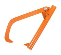 CLISPEED Outil de Roulage de Grumes en Métal Rouge pour Tourner et Sécuriser les Troncs, Outil de Roulage Mobile Bricolage en Extérieur