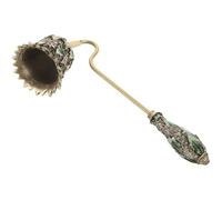 CLISPEED Outil Extincteur à Bougie Métal 17X6X4,5 CM Poignée Longue Accessoire pour Éteindre Flamme Bougies Parfumées Maison Aromathérapie