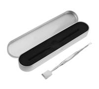 CLISPEED Outil Pour Points Noirs Double Embout En Acier Inoxydable Grosse Taille Extraction Précise Exfoliation Visage Voyage