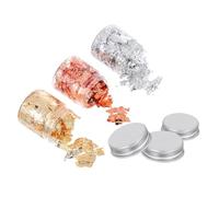 CLISPEED Paillettes Ongles Foil DIY Décoratifs Flocons Brillants pour Nail Art Salon et Usage Quotidien Léger et Facile à Appliquer pour Fêtes de Noël et Halloween