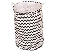 CLISPEED Panier à Linge Pliable avec Poignées Corbeille de Rangement pour Vêtements Bac de Stockage Pliable pour Salle Bain et Divers Design Pratique et Économiseur Espace