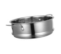 CLISPEED Panier Vapeur Acier Inoxydable Multifonction Cuisson Vapeur Rapide et Uniforme pour Légumes Poissons Dim Sum Ustensile de Cuisine Polyvalent avec Oreilles