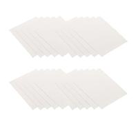 CLISPEED Papier Aquarelle en Coton 20 Feuilles 101 X 152 MM à Bords Frangés Papier à Peindre Texturé Fait Main Épais et Absorbant pour Peinture Humide et Loisirs Créatifs