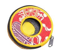 CLISPEED Paquet à Cloches Lisse, Élégant et Délicat Fermeture Éclair en Polyester pour Rangement et Plusieurs styles pour Cymbales Religieuses Plusieurs styles
