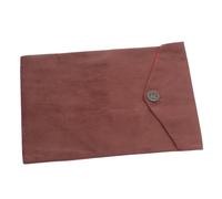 CLISPEED Paquet en Tissu Brodé pour Écritures Sacrées Pochette de Rangement pour Bible et Coran Étui Protecteur Couleur Café Fermeture Sécurisée pour Transport et Organisation de Textes