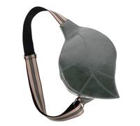 CLISPEED Paquet Large à Feuille Sangle en Bandoulière PU pour Voyage | Forme Feuille, Porté Poitrine sans Contrainte, Réduit la Pression, Garde Vos Effets Près du Corps, Usage Extérieur