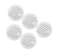 CLISPEED Patch De Réparation TPU Auto-adhésif Imperméable 5 Pièces pour Tente Et Matelas Gonflable, Kit Pratique Solide Résistant Au Froid, Réparation Trous Auvent Et Équipements Outdoor