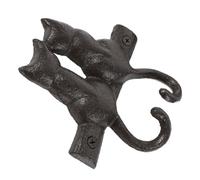 CLISPEED Patère Murale Rétro Forme Danimal Crochet Suspendre Manteaux et Chapeaux Crochet Décoratif Vintage pour Vestiaire Entrée Support Robuste