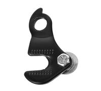 CLISPEED Patte de Dérailleur Arrière Fer Ajustable pour Vélo VTT Crochet de Cadre Léger et Adaptateur pour Changement de Vitesses Fluide Compatible Plupart des Vélos