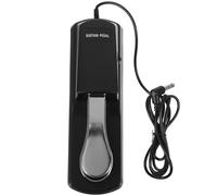 CLISPEED Pédale de Sustain pour Piano Électronique et Clavier, Alliage Noir Performance Acoustique Solide et Base Antidérapante, Style Classique pour Synthétiseur