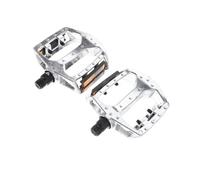 CLISPEED Pédales de Vélo en Alliage D’Aluminium Antidérapantes 1 Paire Compatibles Vélo de Route VTT Pédales Pliables Ergonomiques pour Cyclisme Urbain et Randonnée