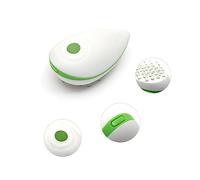 CLISPEED Peigne de Massage Électrique Brosse Démêlante Ergonomique avec Massages Vibrations à pour Soin Vert