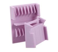 CLISPEED Peigne Limite de Tondeuse Violet Guide de Coupe Précision pour Hommes Usage Professionnel et Domestique Contrôle des Pointes Fourchues