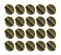 CLISPEED Perles Pendentifs en Alliage Bronze 50 Pcs, Breloques Labyrinthe DIY pour Fabrication Bijoux, Charms Bracelets, Accessoires Création Colliers et Boucles D’oreilles, Loisirs