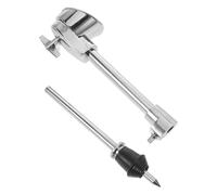 CLISPEED Pied de Grosse Caisse Métallique Réglable Antidérapant pour Batterie Jambe d'Instrument de Percussion Accessoire de Remplacement Stable pour Support de Tom Basse Usage Concert