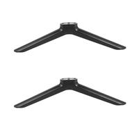 CLISPEED Pieds de Support TV Antidérapants avec Vis pour Téléviseurs 40 Pouces Base de Support Robuste Noire avec Patins Protecteurs Compatible et Muraux 1 Paire