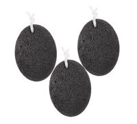 CLISPEED Pierre Exfoliante Pieds 3 Pcs 10x7x4 Cm Pierre Volcanique Naturelle Exfoliation Peau Dure Usage Domestique Soin Des Pieds