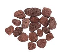 CLISPEED Pierre Filtrante pour Aquarium Volcanique 450 G Roche de Lave Poreuse 3-5 Cm, Matériau Filtrant Naturel pour Décoration et Filtration d'eau Douce et Marine