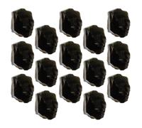CLISPEED Pierres de Quartz Obsidienne Naturelle Polie Noire, Pierres Concassées Irrégulières, Reiki et Pratiques Métaphysiques, pour Débutants et Collectionneurs