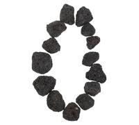CLISPEED Pierres Volcaniques Naturelles Noires 100G pour Décoration d'Aquarium et Jardin Pierres d'Aménagement Paysager Poreuses et Respirantes pour Plantes en Pot et Fontaines