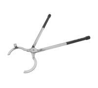 CLISPEED Pince à Creuset en Acier Inoxydable Petite Taille pour Fusion Or et Argenté Outil de Fonderie Sécurisé Mécanisme de Verrouillage Usage Laboratoire et Bijouterie Capacité 1 Kg