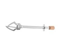 CLISPEED Pince à Glace Inox Multifonctionnelle Triangle Pince Chef Antidérapante Acier pour Buffet Barbecue et Cuisine