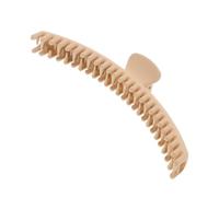 CLISPEED Pince Cheveux Extra Large Mat Satiné Clip Griffe à Dents Fines pour Cheveux Fins Accessoire Coiffure Élégant et et Filles