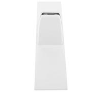 CLISPEED Pince de Séparation en Alliage d'Aluminium pour Écran de Bureau 4-20 MM, Clip Blanc Auto-Adhésif pour Cloison Verticale, pour Bureaux Partagés et Espaces Calmes