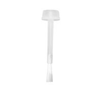 CLISPEED Pinceau à Vernis à Ongles Blanc pour Nail Art, Lot de 400 Pièces, Facile à Utiliser, Améliore L'efficacité, pour Usage Professionnel et Personnel