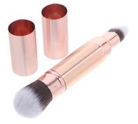 CLISPEED Pinceau de Maquillage Rétractable Double-embout Brosse Correcteur et Fard Compact pour Fond de Teint et Retouches Outil Cosmétique Multifonction pour Maquillage Précis