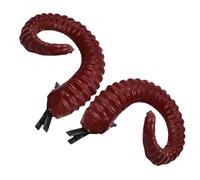 CLISPEED Pinces à Cheveux Décoratives Corne de Mouton Marron en Pe, Fixation Sécurisée et Confortable, Accessoire Unique pour Rassemblements Halloween et Événements à Thème
