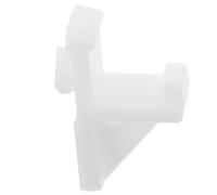 CLISPEED Pinces de Congélation en Plastique pour Supports d'Étagères de Réfrigérateur, Crochets pour Porte de Congélateur, Clips Multifonctions Adaptés à Usage Commercial et Domestique