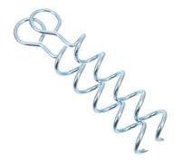 CLISPEED Piquets de Fixation en Fer pour Chien 2pcs, Design Léger et Robuste, Piège de Sol Spirale Sécurisée pour Camping et Randonnée en Extérieur
