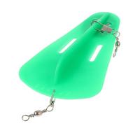 CLISPEED Planer Diving Board Accessoire pour Leurre Planche de Plongée Plastique Vert avec et Anneau Pivotant Mer et Traîne Profondeur Moyenne Facile à Utiliser