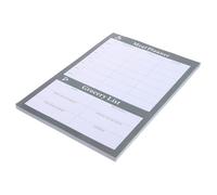 CLISPEED Planificateur Hebdomadaire de Menus Déchirable pour Cuisine Carnet de Régime et de Courses Organiseur Familial Pratique pour Repas Équilibrés
