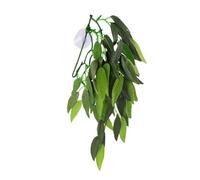 CLISPEED Plante Artificielle Rattan Réaliste pour Aquarium Décoration Naturelle Étanche pour Réservoir Poisson Ornement Vert Facile à Nettoyer pour Maison Bureau Bar