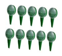 CLISPEED Planteur De Jardin Portable 10 Pièces pour Jardinage Domestique, Distributeur De Semences Réglable 5 Niveaux, Plastique Léger Bleu, Adapté Aux Semis De Différentes Tailles