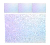 CLISPEED Plaque de Présentation pour Manucure Acrylique Holographique 4 Pièces, Panneau Échantillons Vernis à Ongles Forme Goutte D'eau Taille Moyenne, Fond Photo Nail Art